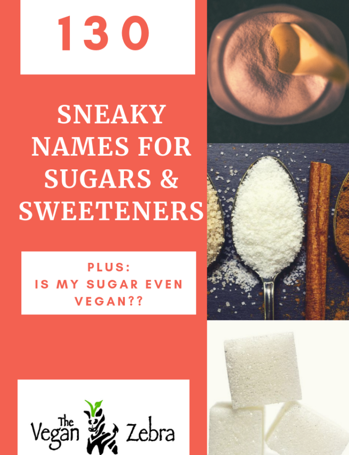 The ULTIMATE List of Sugars & Sweeteners